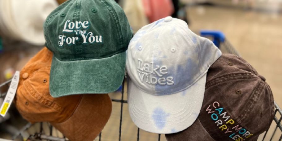 Cute Walmart Hats from $2 (Regularly $9)