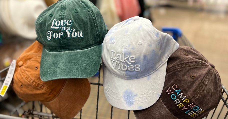 Cute Walmart Hats from $2 (Regularly $9)