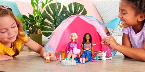 Barbie Camping Playset Just $17.99 Shipped on BestBuy.online (Reg. $45) | Includes 2 Dolls & 20 Accessories