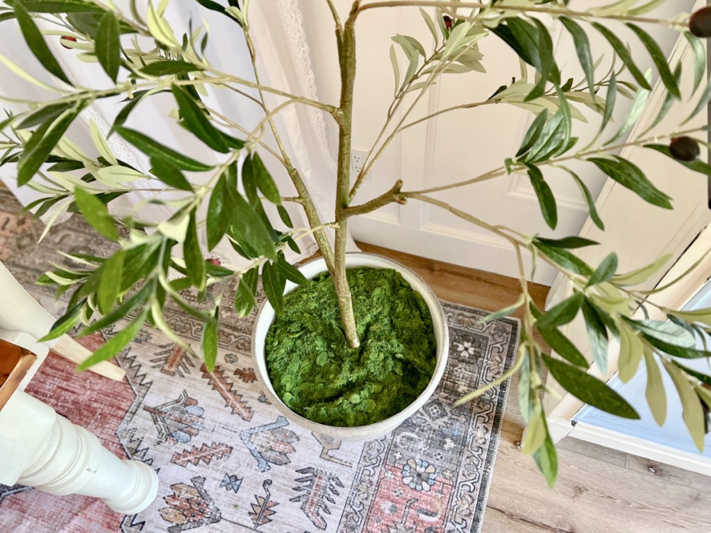 faux olive tree from home depot