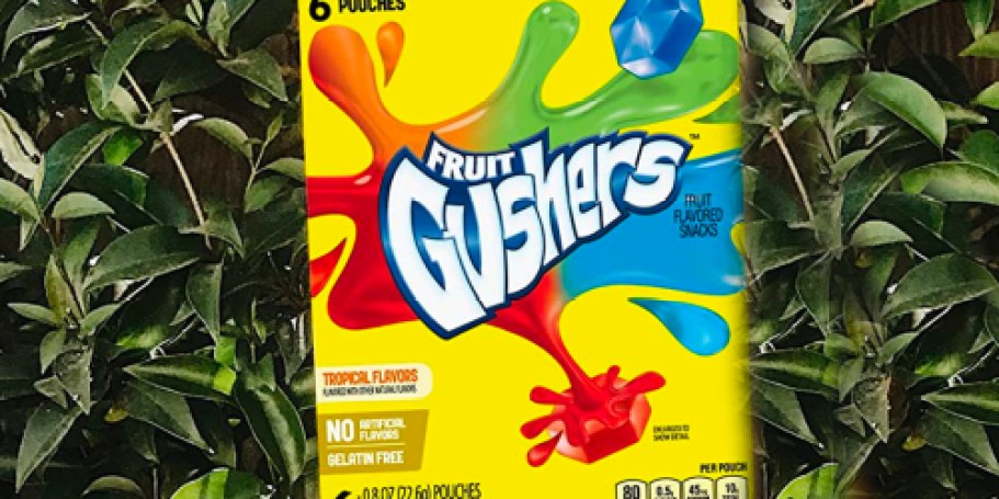 Fruit Gushers 6-Count Box Only $1.99 Shipped on Amazon