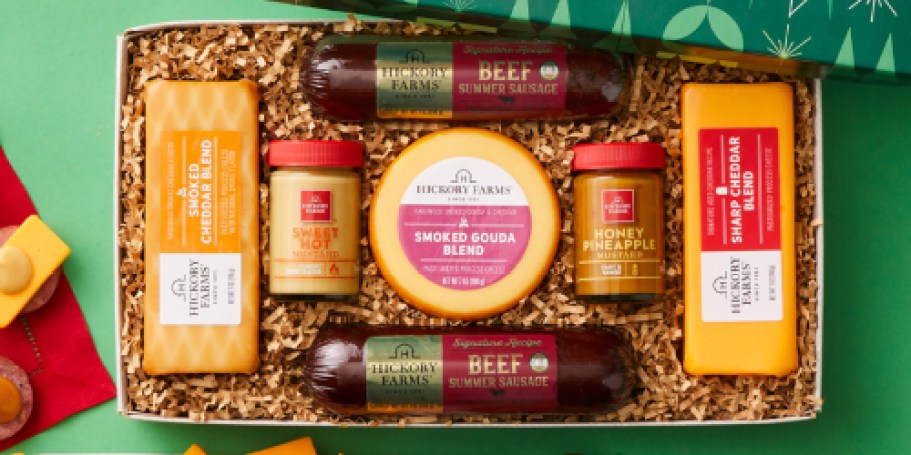 Up to 65% Off Hickory Farms Gift Boxes | Delicious Gifts from $19 Shipped