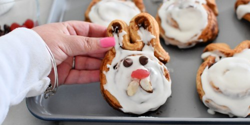 Bake These Easy Cinnamon Roll Bunnies for Easter Breakfast!