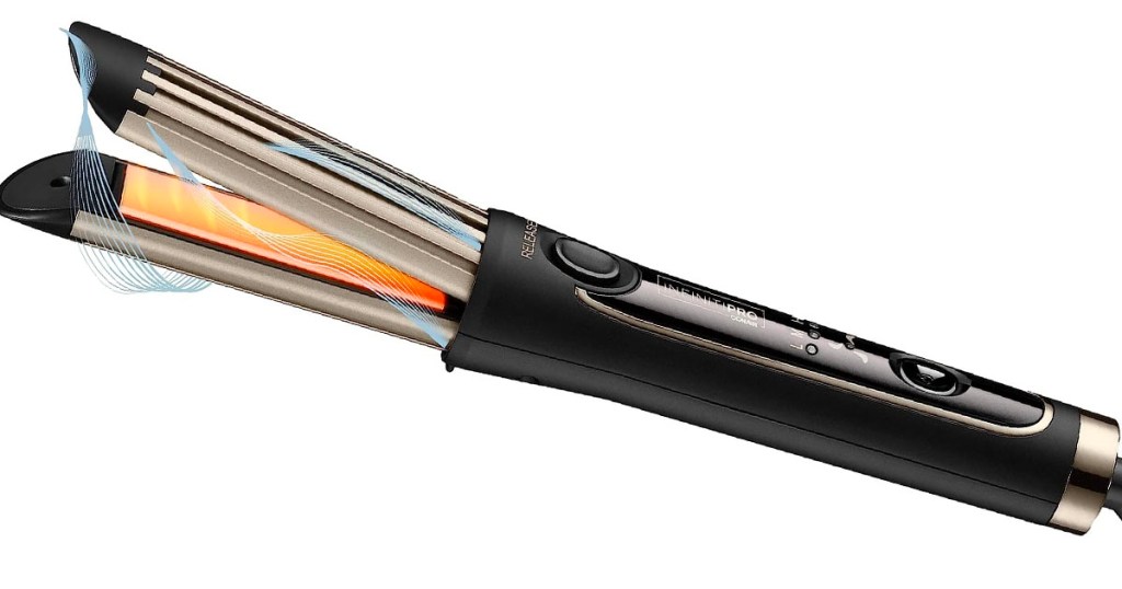 infinitipro curling iron stock image