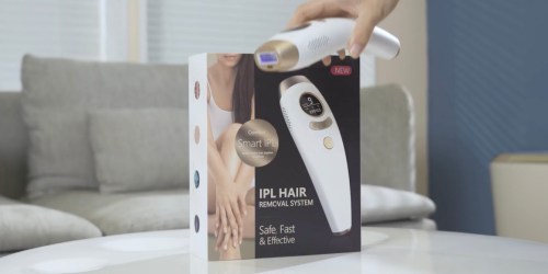 IPL Laser Hair Removal Device Only $29.70 Shipped on Amazon | Reduces & Eliminates Hair in 8 Weeks