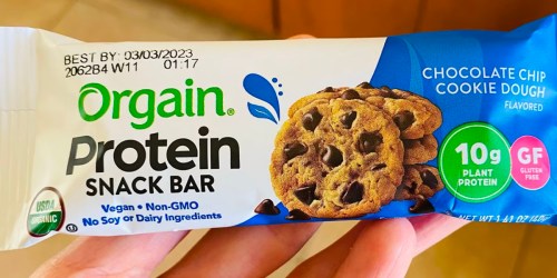 Orgain Protein Bars 12-Pack from $10.87 Shipped on Amazon | Vegan AND Gluten-Free