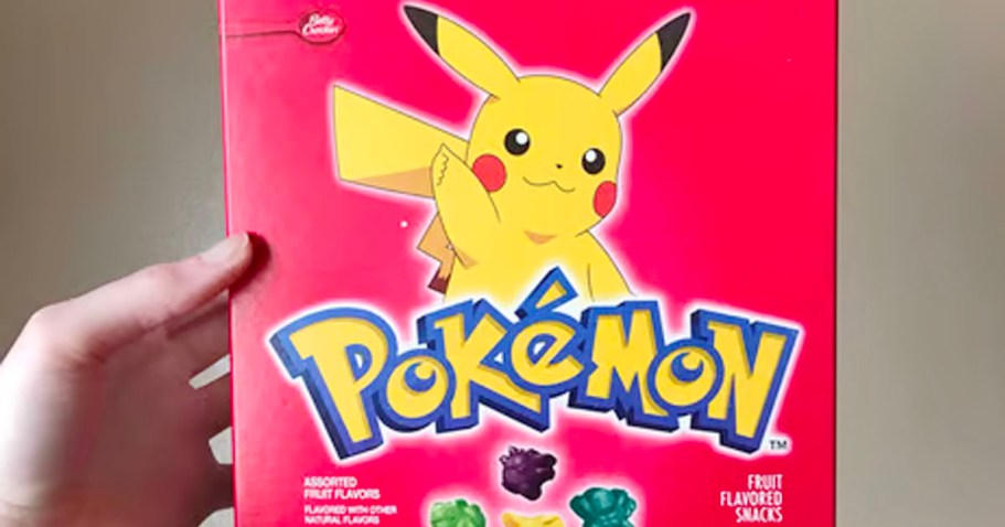 Pokémon Fruit Snacks 22-Count Box Only $3 Shipped on Amazon