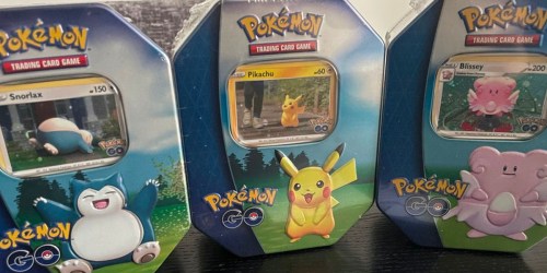 Pokémon Go Tins Only $9.97 on Walmart.online (Regularly $20) | Pikachu, Snorlax, or Blissey!