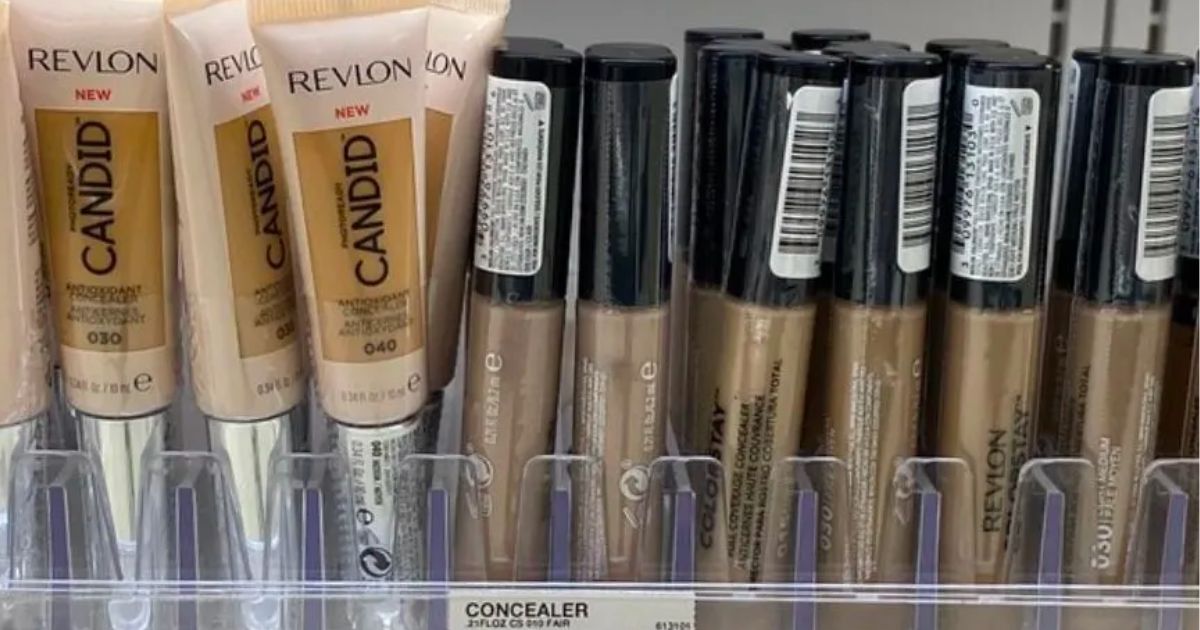 revlon colorstay concealer on a shelf in a store 