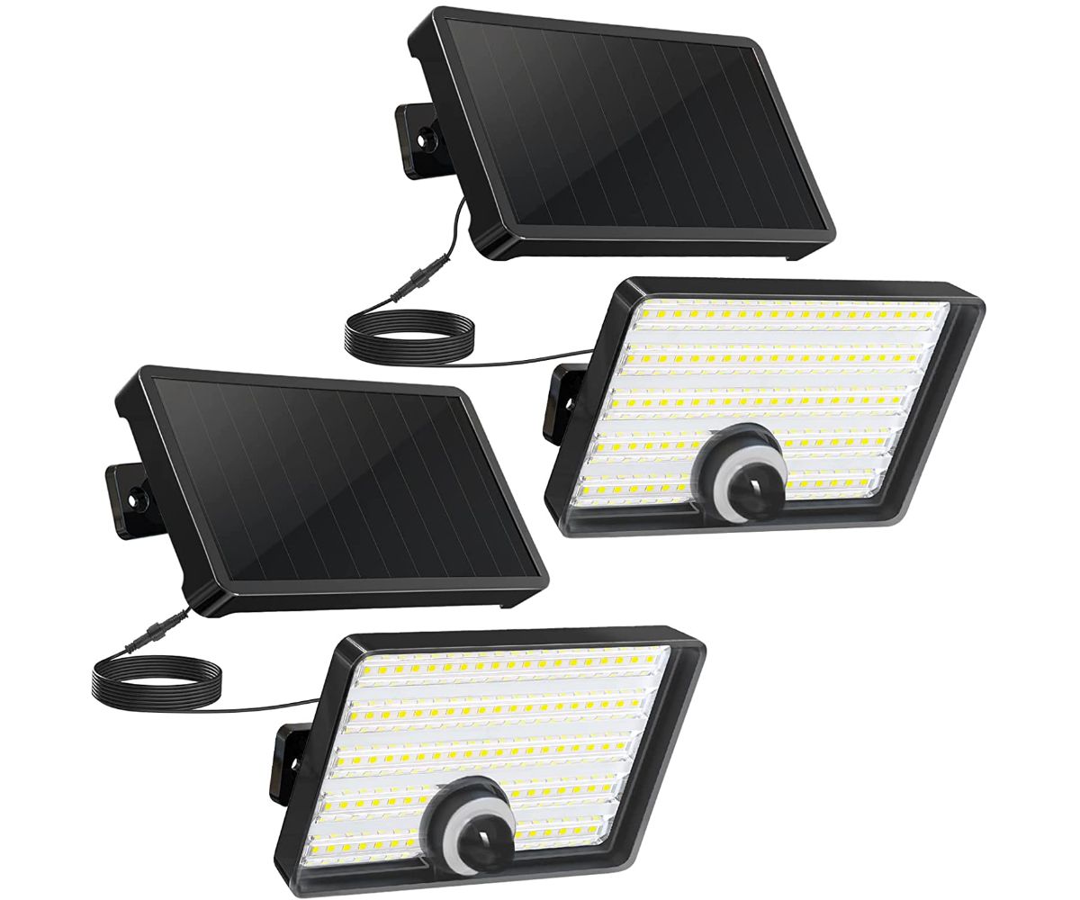 solar motion detection light set