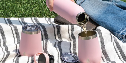 TAL Water Bottle Bundle Just $13.88 on Walmart.online (Reg. $25) | Includes Bottle & 2 Wine Tumblers!