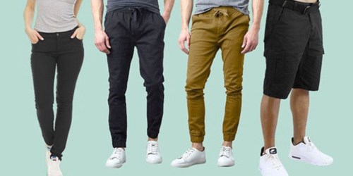 Men’s & Women’s Chino Pants 2-Packs from $20.99 Shipped on Woot.online | Includes Plus Sizes