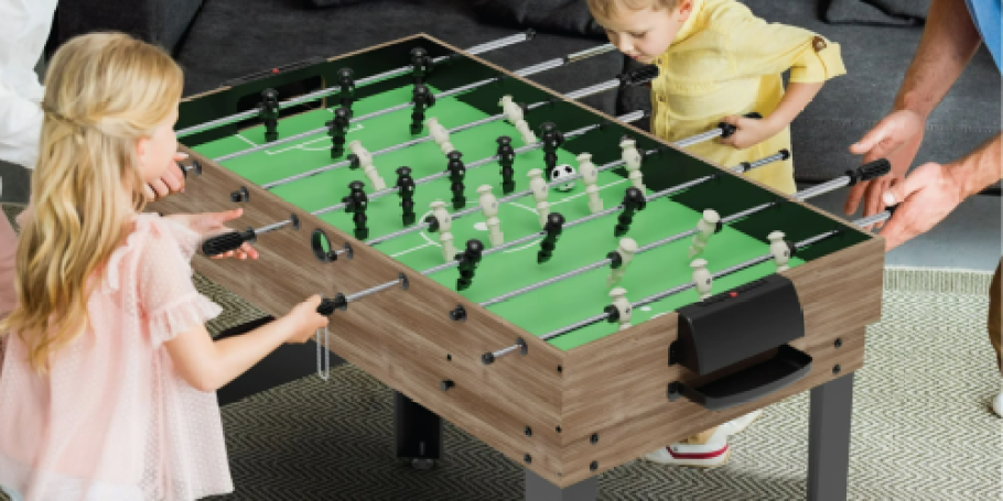 Game Table Only $139 Shipped on Walmart.online | Air Hockey, Foosball, Chess, & More