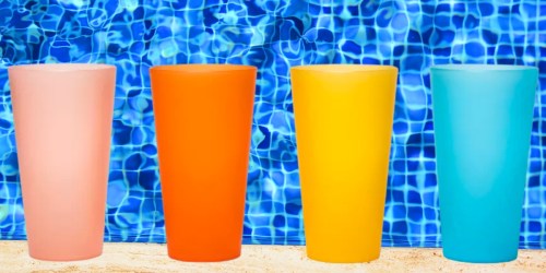 Sun Squad Tumblers Multi-Color 4-Pack ONLY $2.40 on Target.online