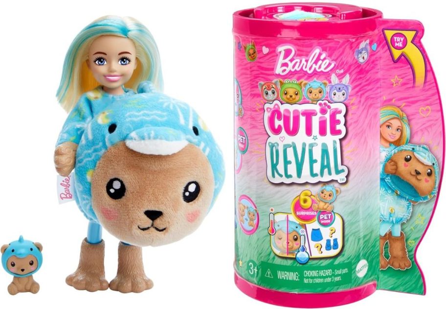 Barbie Cutie Reveal Chelsea - Teddy/Dolphin