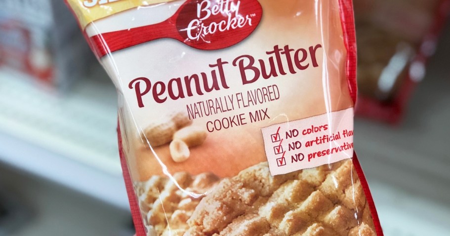 Betty Crocker Peanut Butter Cookie Mix Only 97¢ Shipped on Amazon + More