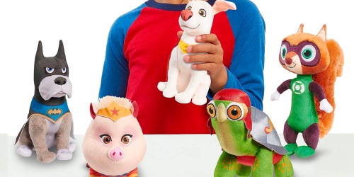 Fisher-Price DC League of Super-Pets Plush Toy 5-Pack Just $14.93 on Amazon (Regularly $33)