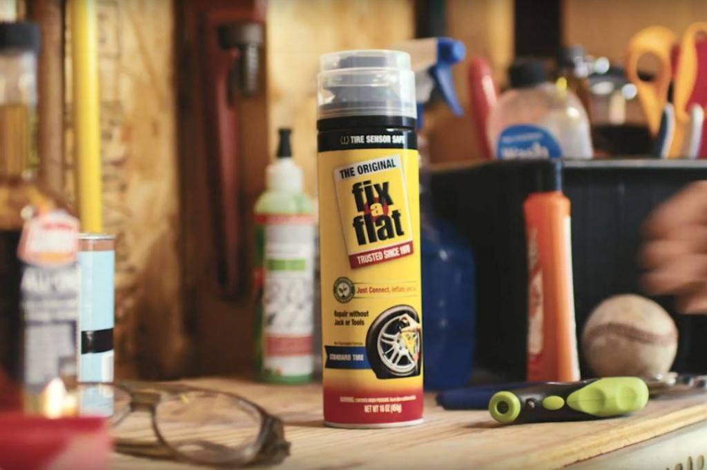 Can of Fix a Flat Tire Repair