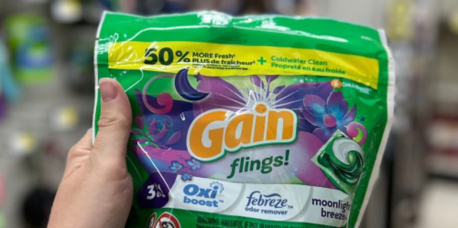 Gain Flings Laundry Pacs 28-Count Only $5.88 After Walmart Cash