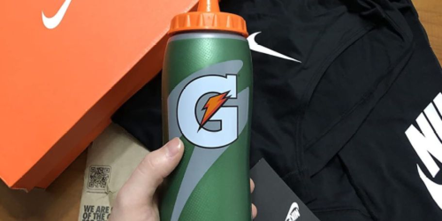 50% Off Gatorade Water Bottles on Amazon | 32oz Squeeze Bottle JUST $4.99 + Many More