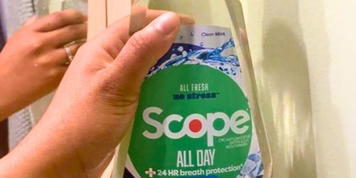 Crest Scope Mouthwash ONLY 89¢ on Walgreens.online (Regularly $6)