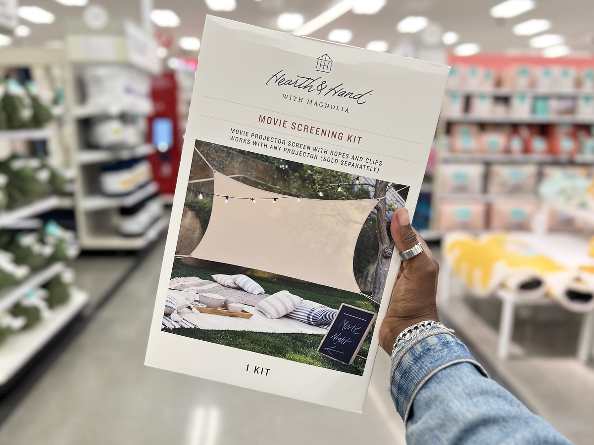 Hearth & Hand Movie Screening Kit Only $16.99 on Target.online (Perfect for Summer Movie Nights!)