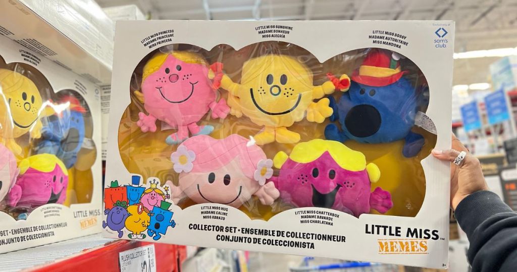 Little Miss Pillow Plush 5-Pack at Sam's Club