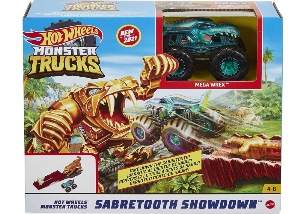 Hot Wheels Monster Playset in its box