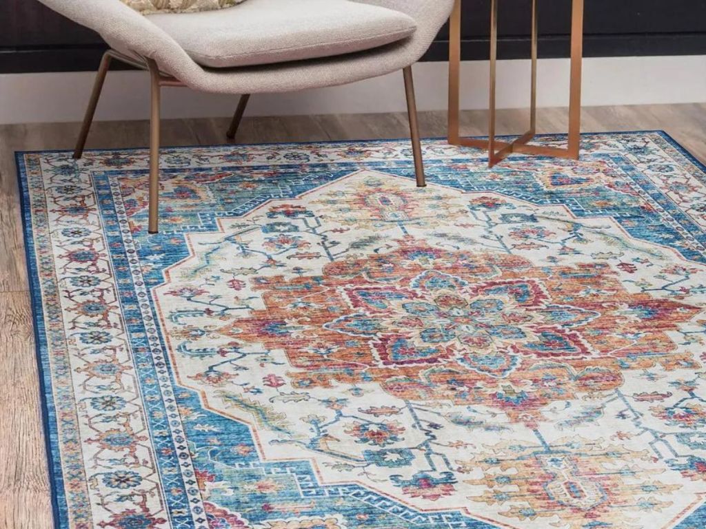 Stock photo of a Gertmenian area rug