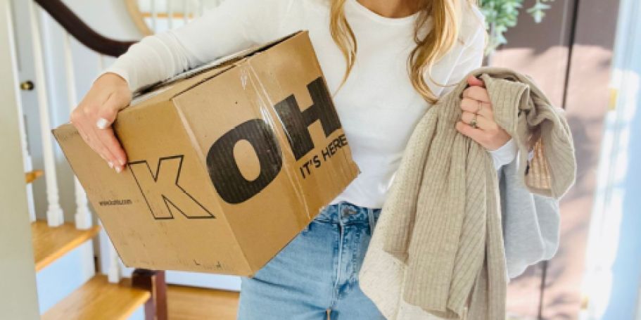 Up to 40% Off Kohl’s Mystery Coupon + Earn Kohl’s Cash (Check Your Inbox!)