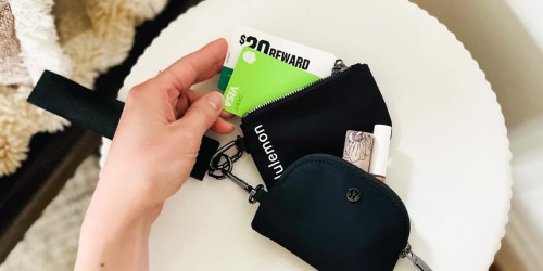 lululemon Dual Pouch Wristlets from $34 Shipped – Regularly $48 (Great for College Students)