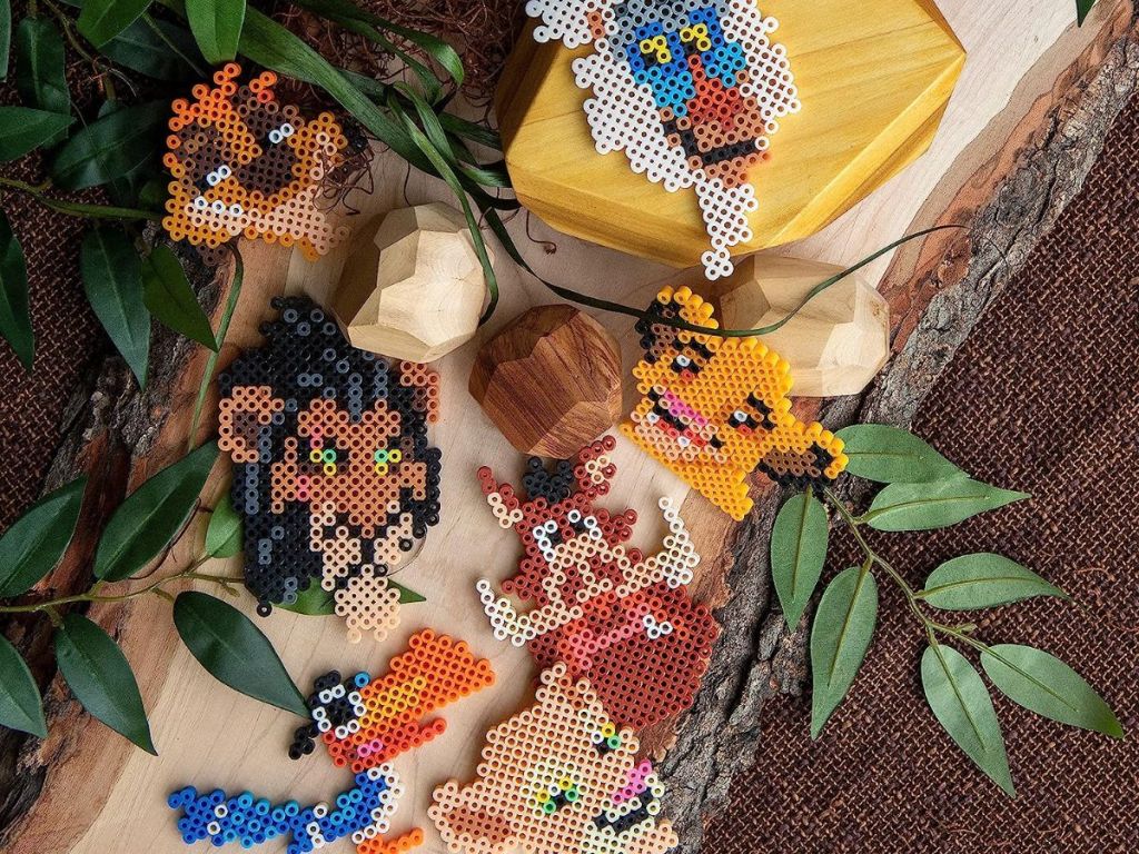 The Lion King Perler Bead set