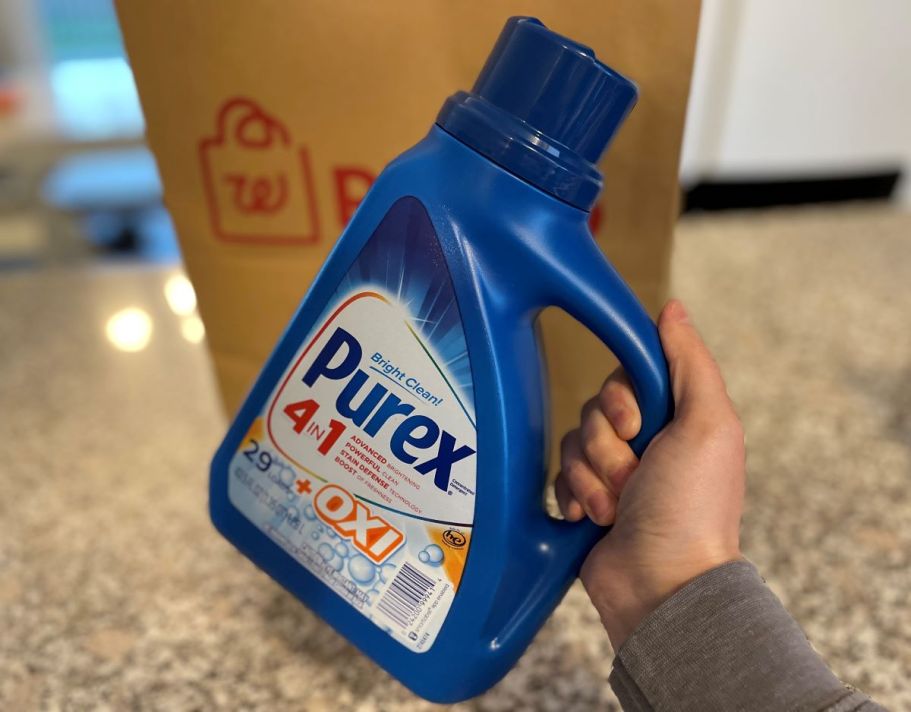 Buy One, Get TWO Free Purex Laundry Detergents on Walgreens.online