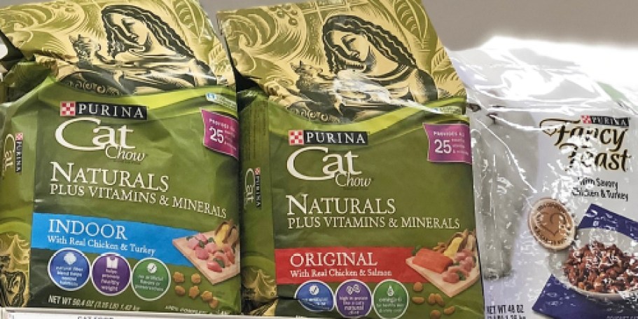 Purina Cat Food 3.15lb Bag Only $2.50 Shipped (Regularly $7)