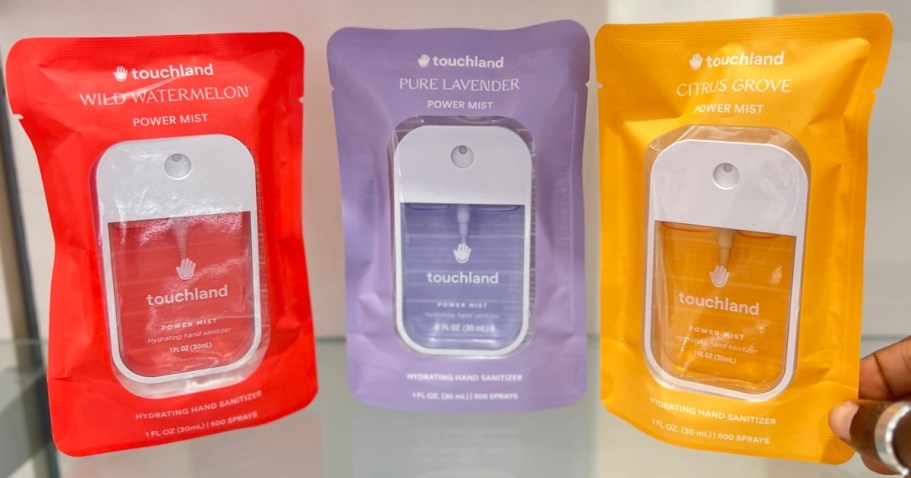 Touchland Hand Sanitizers $6.25 Each When You Buy Two on Ulta.online (Reg. $10)