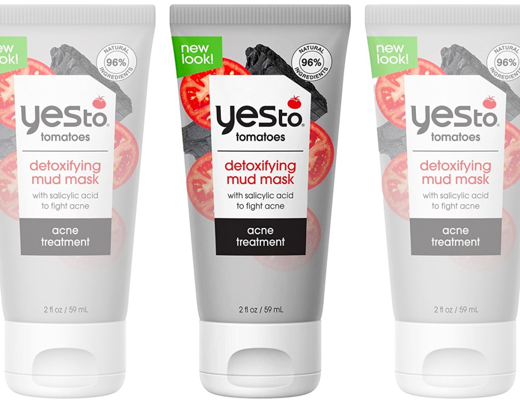 Yes To Tomatoes Detoxifying Charcoal Mud Mask 2-oz Tube