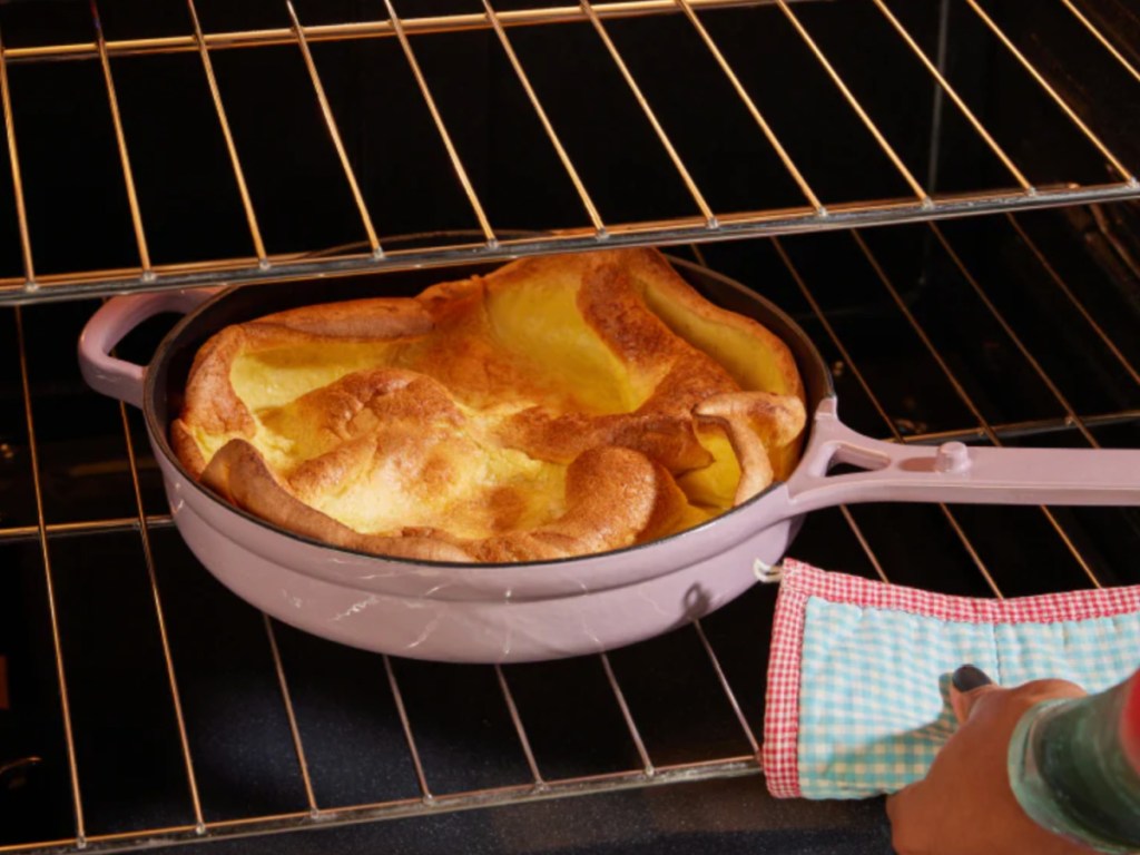 lavender always pan in oven