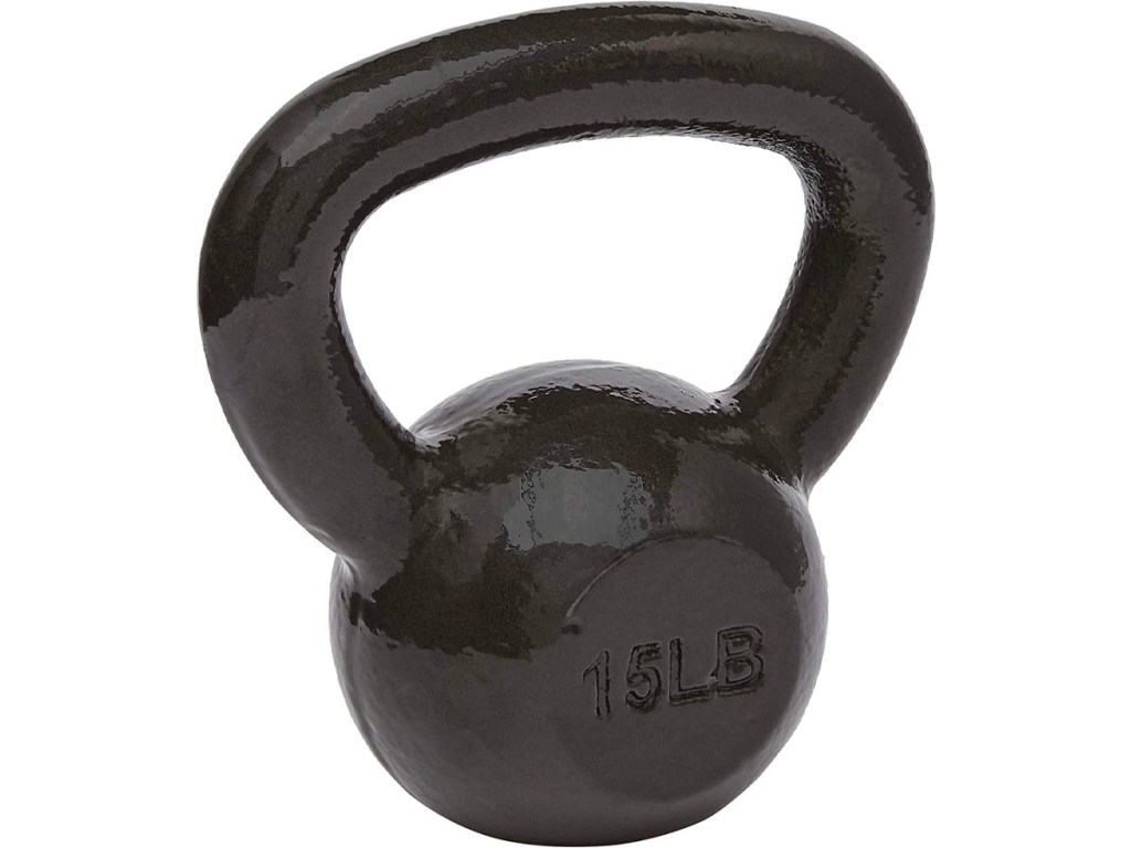 kettleball 15 pound stock image