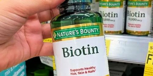 TWO Nature’s Bounty Biotin 60-Count Bottles Just $5 Shipped on Amazon (Reg. $19)