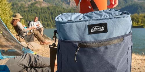 60% Off Coleman Camping Deals | 24-Can Convertible Soft Cooler Only $24 (Reg. $45)