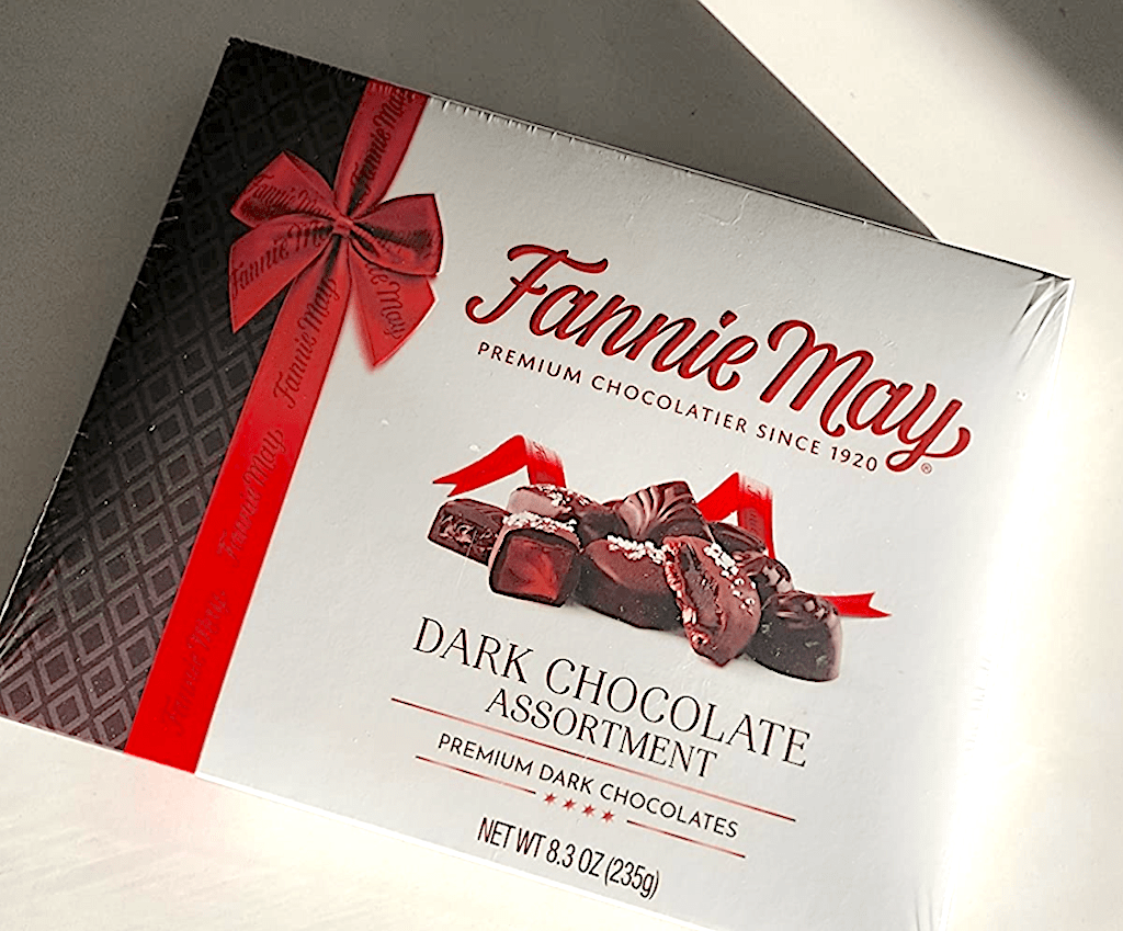 Fannie May dark chocolate 