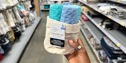 This Under $6 Walmart Dishcloth Set Looks So Similar to the $18 Anthro Option!