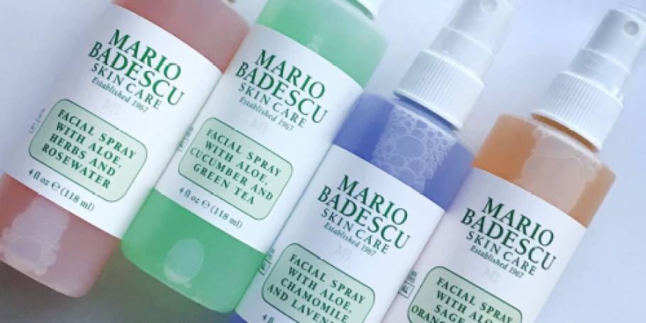 Mario Badescu Facial Spray 4-Pack Just $22.80 Shipped on Amazon + More