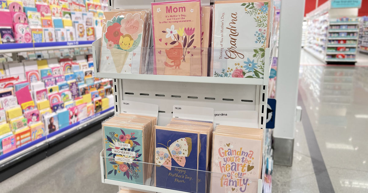 Save on Mother’s Day Greeting Cards, Gift Bags & More at Target