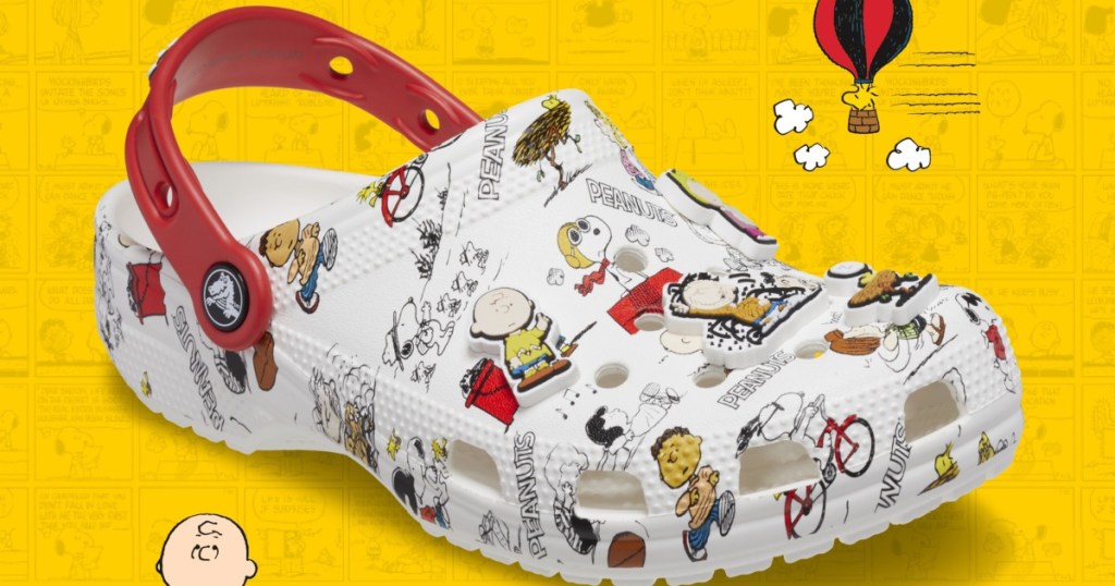 peanuts crocs