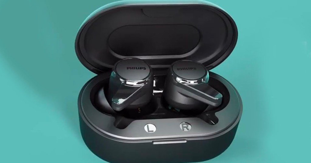 philips true wireless earbuds open