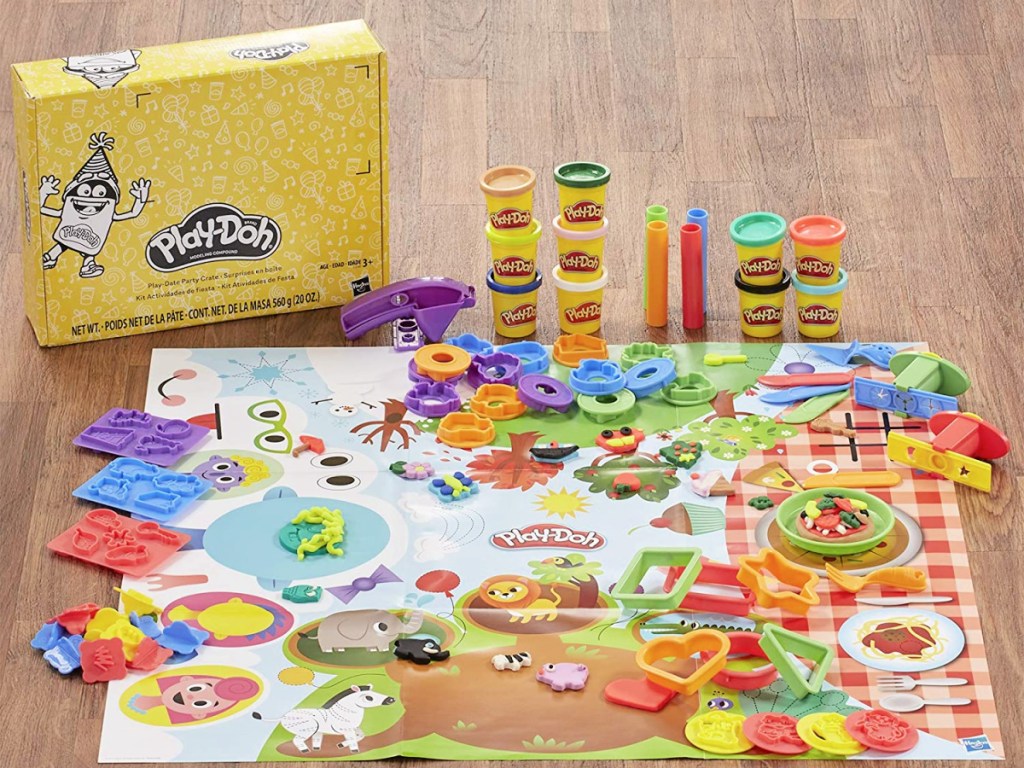 play doh party crate