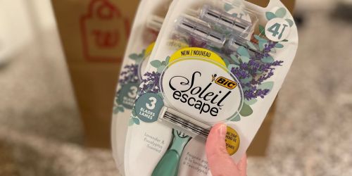 BIC Soleil Disposable Razor 4-Pack Just 39¢ on Walgreens.online (Reg. $5)