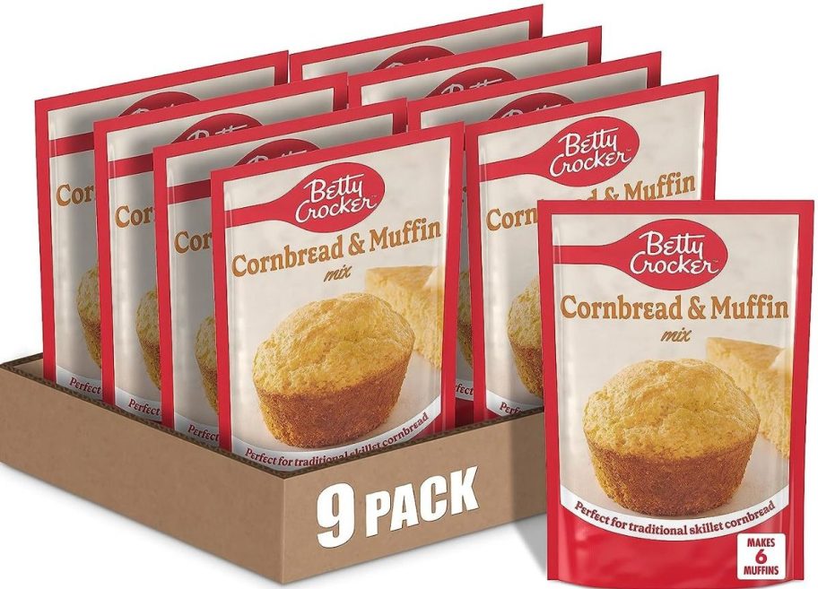 9-count Case of Betty Crocker Cornbread