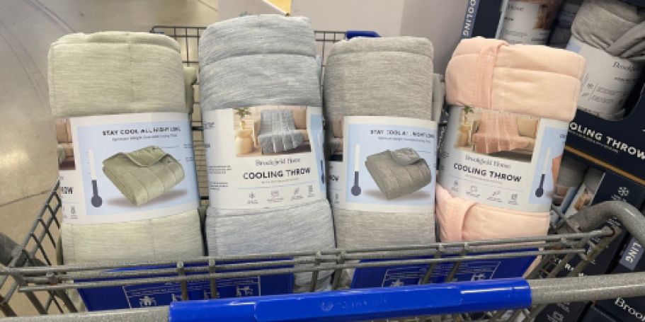 Brookfield Home Cooling Blankets Just $14.98 at Sam’s Club | Great Gift for Mom